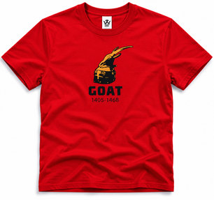 GOAT- Red T Shirt