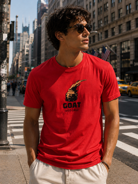 GOAT- Red T Shirt