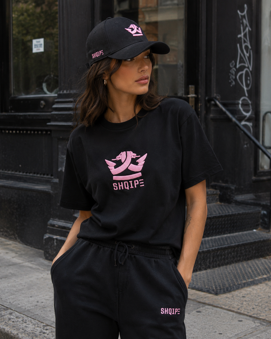 1st Edition Shq1pe Baseball Cap Black/Pink