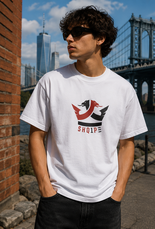 T-Shirt (Weiß/Volllogo)