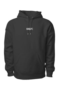 Premium Heavyweight Cross Grain Hoodie Charcoal