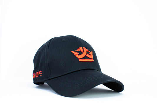 (Copy) 1st Edition Shq1pe Baseball Cap Black/Orange