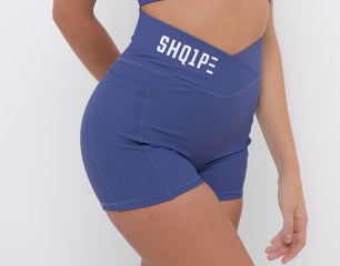 Shorts + Tank Top Blue Color/White Logo