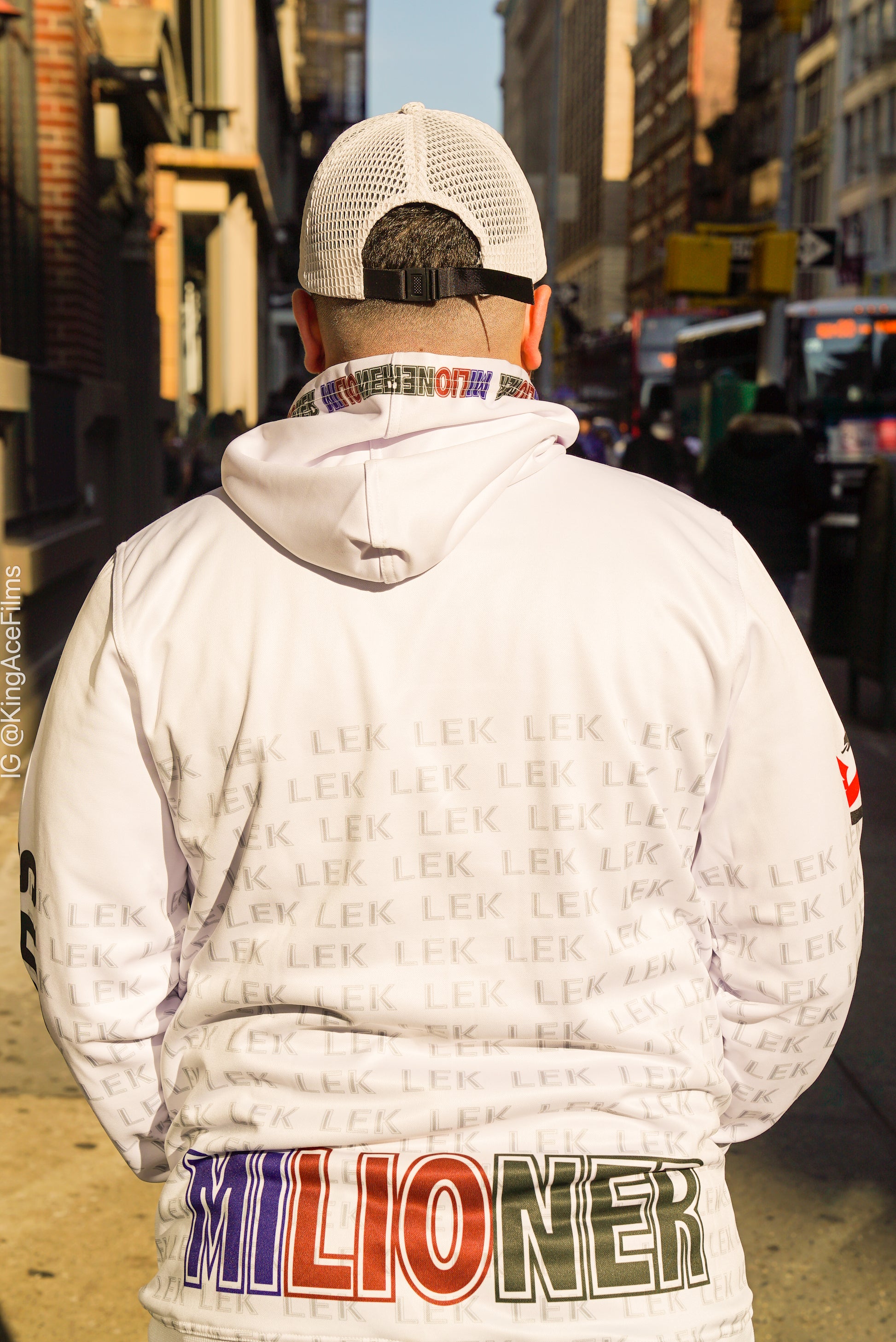 Lek Design  Hoodie_White Limited Edition