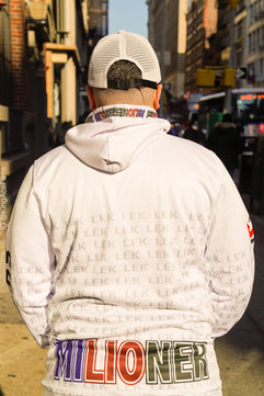 Lek Design  Hoodie_White Limited Edition