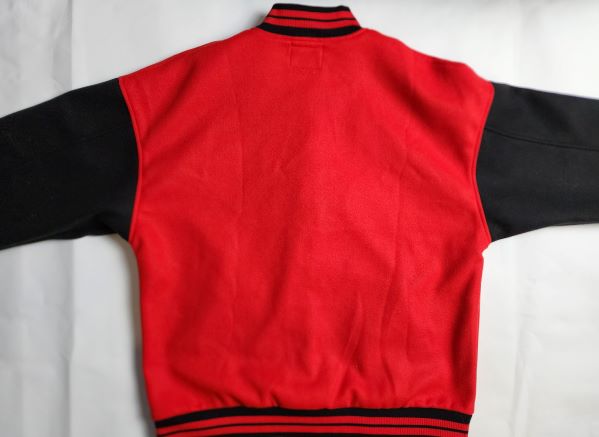 Red & Black Varsity Jacket