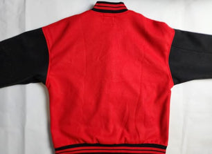 Red & Black Varsity Jacket